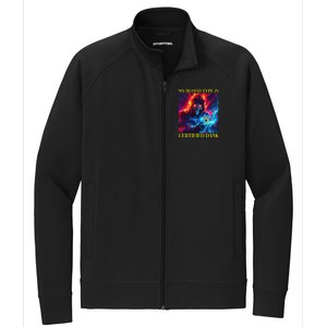 Hard Skeleton Funny Oddly Specific Dank Meme Stretch Full-Zip Cadet Jacket