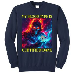 Hard Skeleton Funny Oddly Specific Dank Meme Tall Sweatshirt