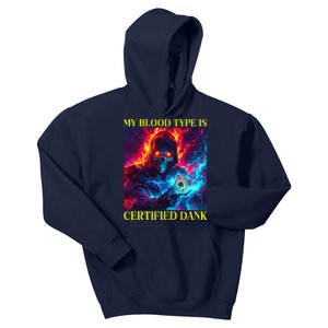 Hard Skeleton Funny Oddly Specific Dank Meme Kids Hoodie