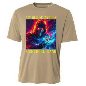 Hard Skeleton Funny Oddly Specific Dank Meme Cooling Performance Crew T-Shirt