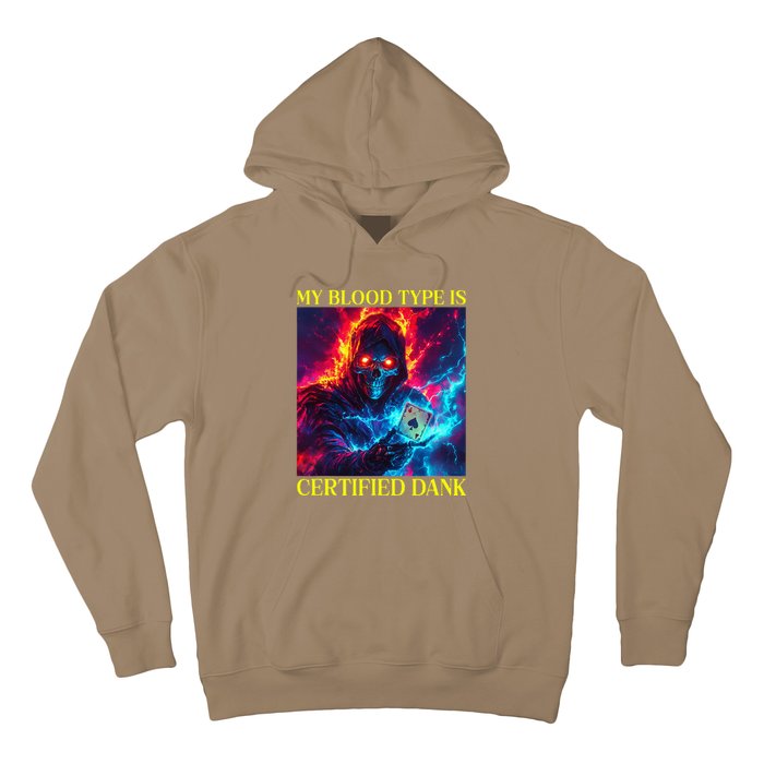 Hard Skeleton Funny Oddly Specific Dank Meme Hoodie