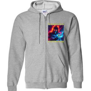 Hard Skeleton Funny Oddly Specific Dank Meme Full Zip Hoodie