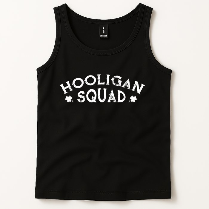 Hooligan Squad Funny St. Patrick's Day Irish Matching Group Tank Top