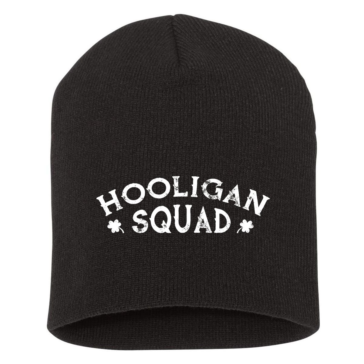 Hooligan Squad Funny St. Patrick's Day Irish Matching Group Short Acrylic Beanie