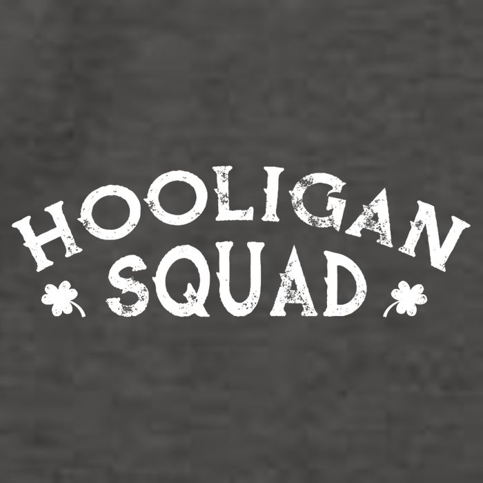 Hooligan Squad Funny St. Patrick's Day Irish Matching Group Vector Backpack