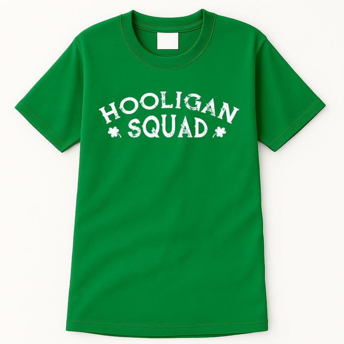Hooligan Squad Funny St. Patrick's Day Irish Matching Group Tall T-Shirt