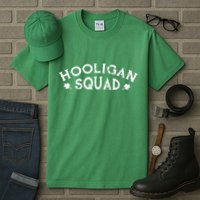 Hooligan Squad Funny St. Patrick's Day Irish Matching Group Tall T-Shirt