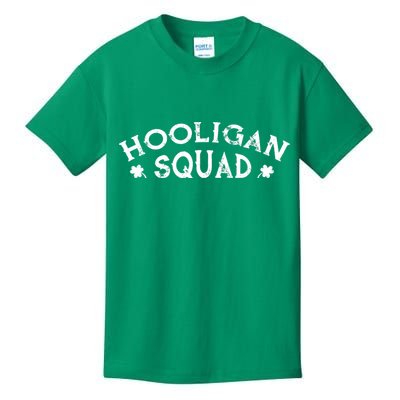 Hooligan Squad Funny St. Patrick's Day Irish Matching Group Kids T-Shirt