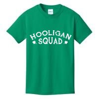 Hooligan Squad Funny St. Patrick's Day Irish Matching Group Kids T-Shirt