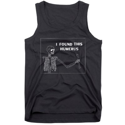 Humerus Skeleton Funny Halloween Tank Top