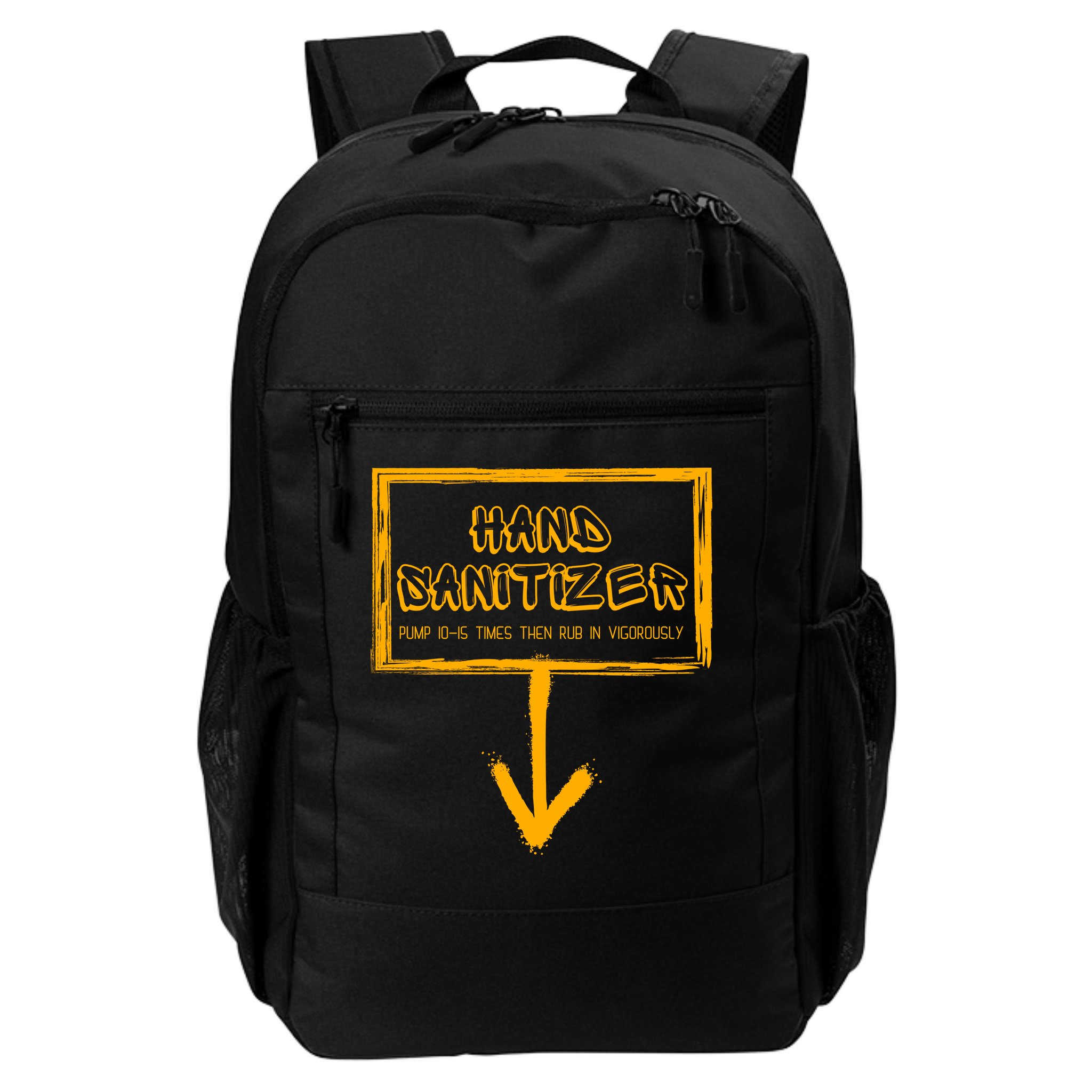 Hand Sanitizer Funny Adult Humor Xmas Gag Backpack