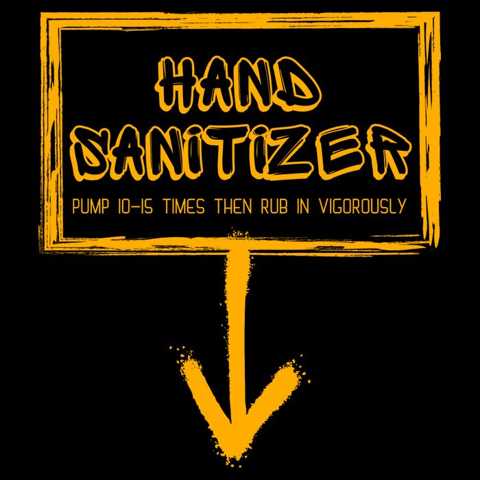 Hand Sanitizer Funny Adult Humor Xmas Gag Backpack