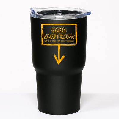 Hand Sanitizer Funny Adult Humor Xmas Gag Tumbler