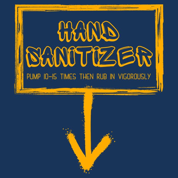 Hand Sanitizer Funny Adult Humor Xmas Gag Doggie Tank