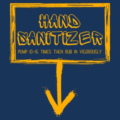 Hand Sanitizer Funny Adult Humor Xmas Gag T-Shirt