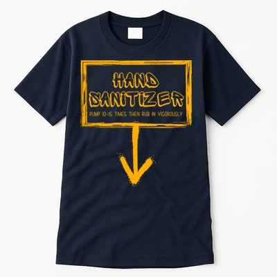 Hand Sanitizer Funny Adult Humor Xmas Gag Tall T-Shirt