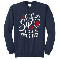 Hello Summer Family Vacation Oh Sip Its A Trip Sweatshirt