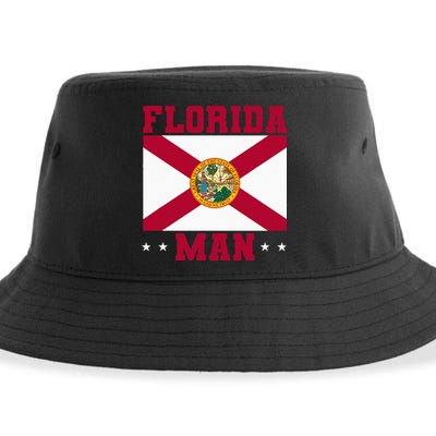 Home State Floridian Florida Man Sustainable Bucket Hat