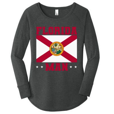 Home State Floridian Florida Man Women's Perfect Tri Tunic Long Sleeve Shirt