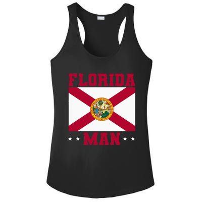 Home State Floridian Florida Man Ladies PosiCharge Competitor Racerback Tank