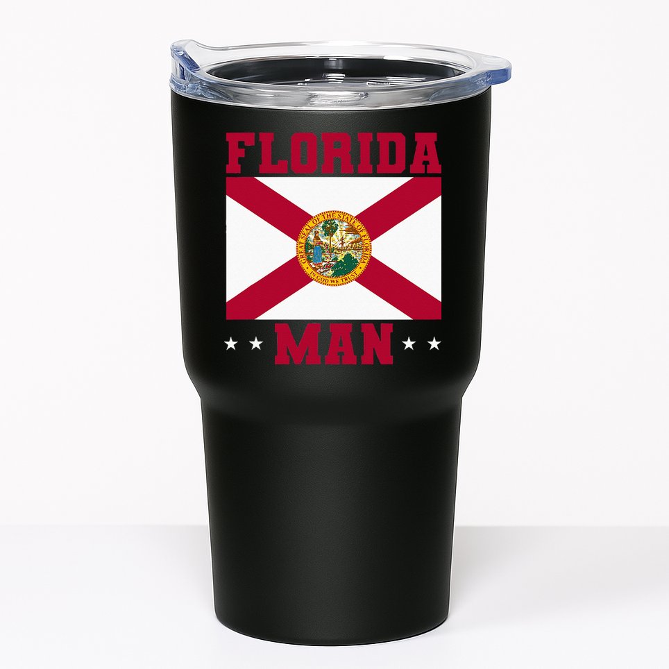 Home State Floridian Florida Man Tumbler