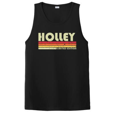 Holley Surname Funny Retro Vintage 80s 90s Birthday Reunion PosiCharge Competitor Tank