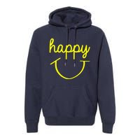 Happy Smiley Face Shirt Premium Hoodie