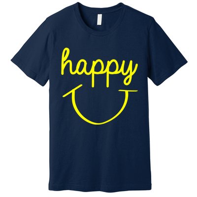 Happy Smiley Face Shirt Premium T-Shirt