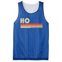 Ho Surname Funny Retro Vintage 80s 90s Birthday Reunion Funny Gift Mesh Reversible Basketball Jersey Tank