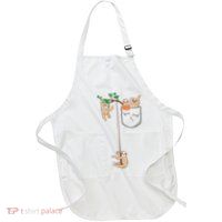 Happy Sloth Family Habitat In Pocket Apron