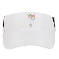 Happy Sloth Family Habitat In Pocket Adult Drive Performance Visor