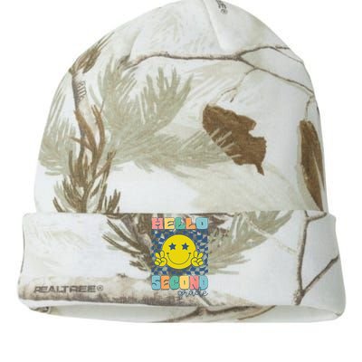 Hello Second Grade Retro Smile Team 2nd Grade Back To School Kati Licensed 12" Camo Beanie