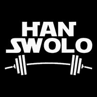 Han Swolo Gym Weightlifting Cooling Performance Crew T-Shirt