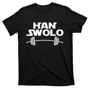 Han Swolo Gym Weightlifting T-Shirt