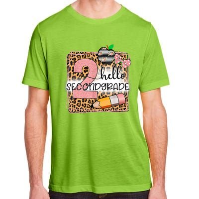 Hello Second Grade 2nd Grade Back To School Teacher Kids Girl Adult ChromaSoft Performance T-Shirt