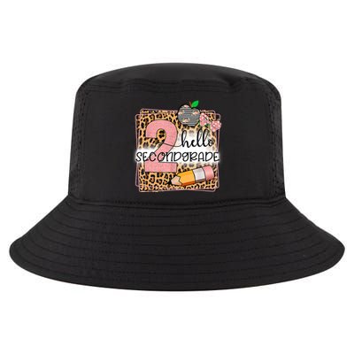 Hello Second Grade 2nd Grade Back To School Teacher Kids Girl Cool Comfort Performance Bucket Hat