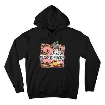 Hello Second Grade 2nd Grade Back To School Teacher Kids Girl Hoodie