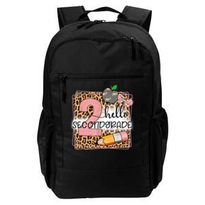 Hello Second Grade 2nd Grade Back To School Teacher Kids Girl Daily Commute Backpack