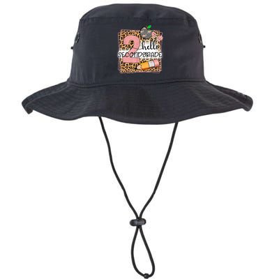 Hello Second Grade 2nd Grade Back To School Teacher Kids Girl Legacy Cool Fit Booney Bucket Hat