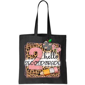 Hello Second Grade 2nd Grade Back To School Teacher Kids Girl Tote Bag