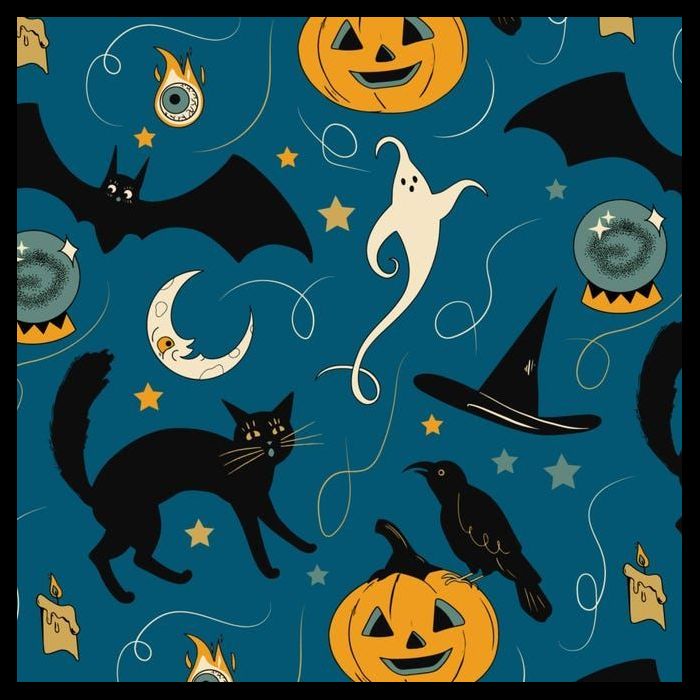 Halloween Spooky Ghost Pattern 16 in Basic Backpack