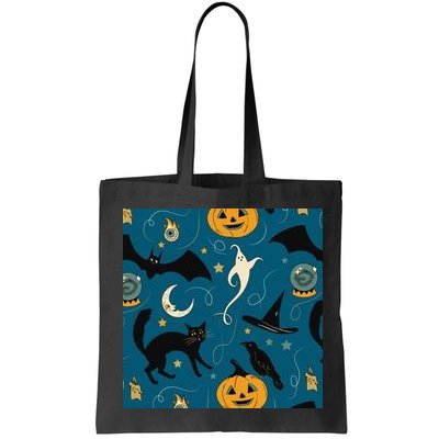 Halloween Spooky Ghost Pattern Bag