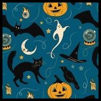 Halloween Spooky Ghost Pattern Baby Bodysuit