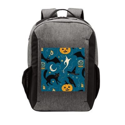 Halloween Spooky Ghost Pattern Vector Backpack
