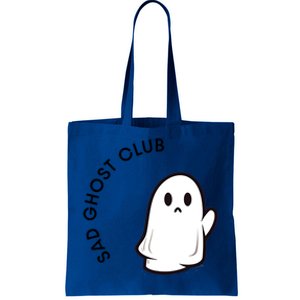 Halloween Sad Ghost Club Cute Spooky Ghosts Gift Tote Bag