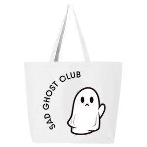 Halloween Sad Ghost Club Cute Spooky Ghosts Gift 25L Jumbo Tote