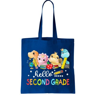 Hello Second Grade Crew Dinosaur First Day Teacher Gift Bag