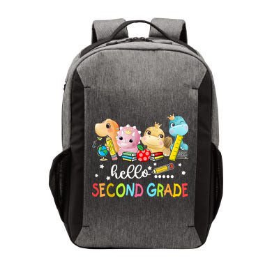 Hello Second Grade Crew Dinosaur First Day Teacher Gift Vector Backpack