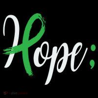 Hope Semicolon Green Ribbon Mental Health Awareness Performance Shirt