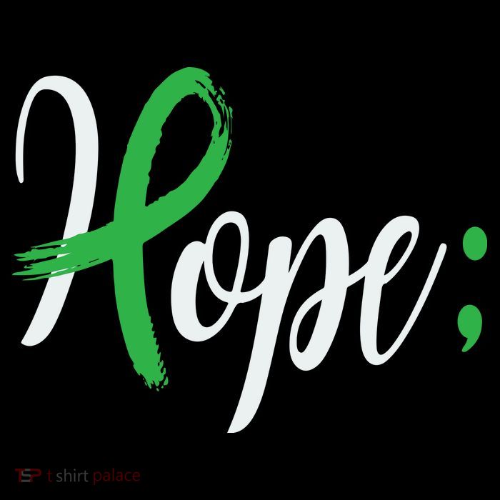 Hope Semicolon Green Ribbon Mental Health Awareness Performance Shirt